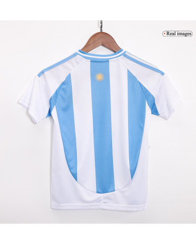 Kids Argentina Home Full Jersey Kit 2024 Kids Argentina Home Full Jersey Kit 2024
