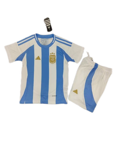 Kids Argentina Home Kit Copa America 2024 Kids Argentina Home Kit Copa America 2024