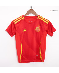 Kids Spain Home Full Jersey Kit Euro 2024
