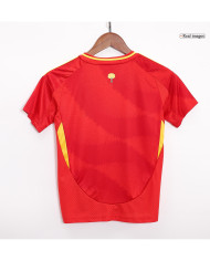 Kids Spain Home Full Jersey Kit Euro 2024