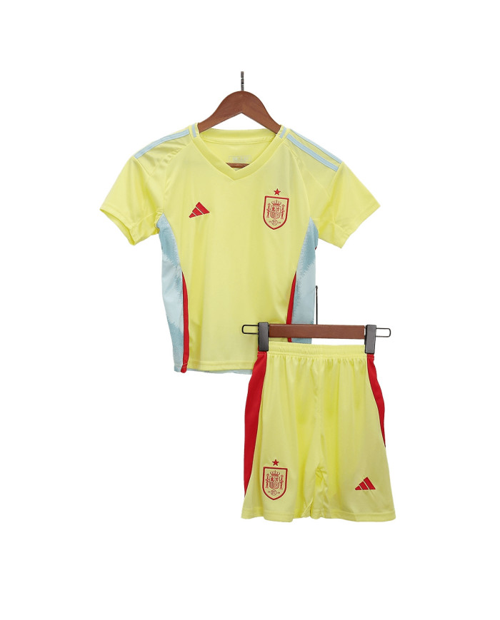 Kids Spain Away Kit EURO 2024