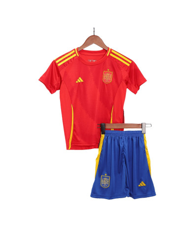 Kids Spain Home Kit EURO 2024 Kids Spain Home Kit EURO 2024