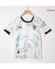 Kids Portugal Away Jersey Kit 2025