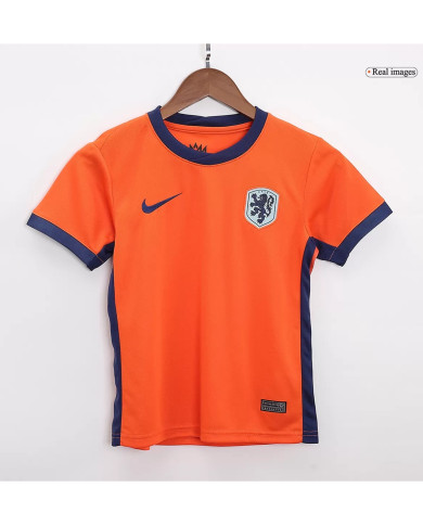 Kids Netherlands Home Jersey Kit Euro 2024 Kids Netherlands Home Jersey Kit Euro 2024