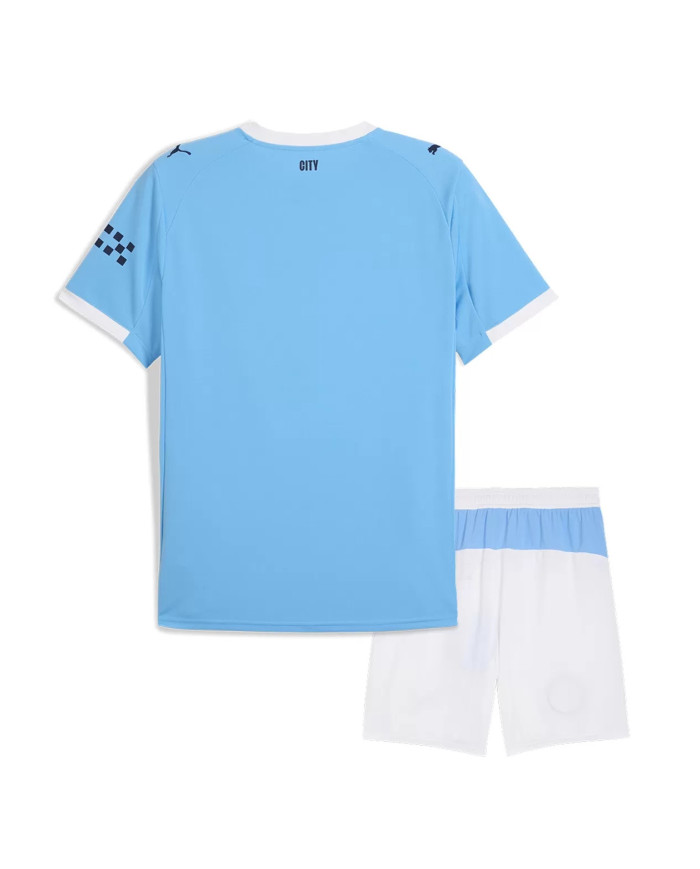 Kids Manchester City Home Jersey 2025/26