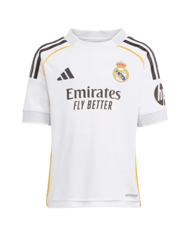 Kids Real Madrid Home Jersey Kit 2025/26
